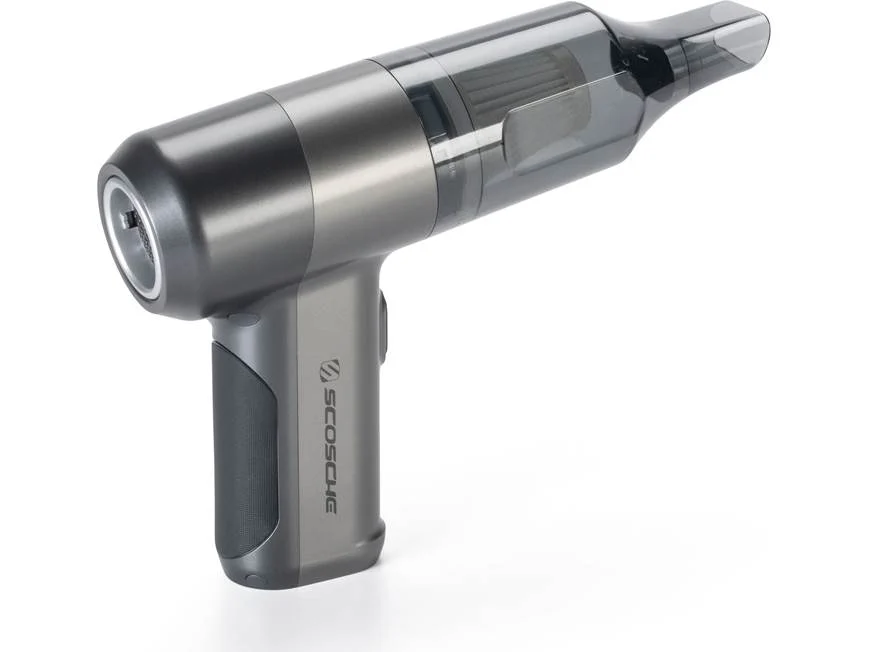 Scosche SCOVAC 4-in-1 High Power Mini Vacuum and Duster