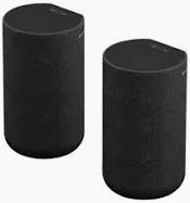 Sony SARS5 180-Watts Wireless Rear Speaker - Pair - Black