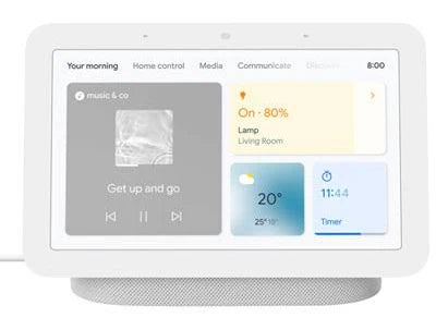 Google Nest Hub (2nd Gen) Smart Display with Google Assistant - Chalk