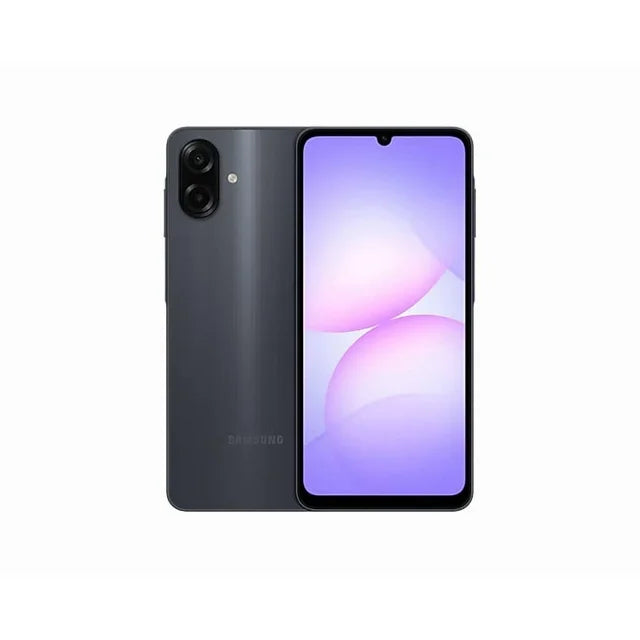 Brand New Samsung Galaxy A07 6.7” Display | 4GB RAM + 64GB ROM | Dual SIM | Memory Card Slot| with FaceID + Fingerprint Lock (SM-A075F/DS) – Black