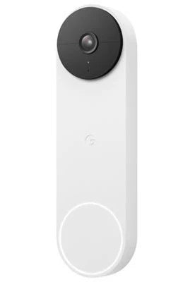 Google Nest Battery-Powered Wireless Video Doorbell - White