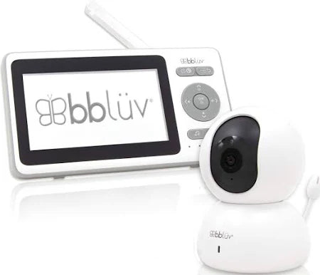 bblüv - Cäm - HD Video Baby Camera and Monitor, Crying & Temperature Alert, Two-Way Talk, Night Vision, 180 Pan & Tilt & Zoom system